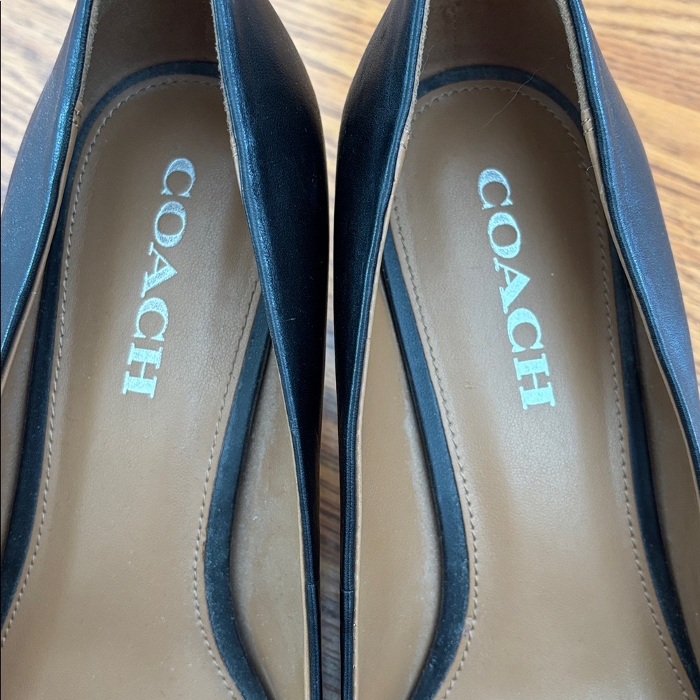 Coach black kitten heels - Picture 2 of 9